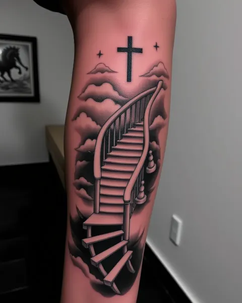 Significado y significación del tatuaje "Camino al cielo"